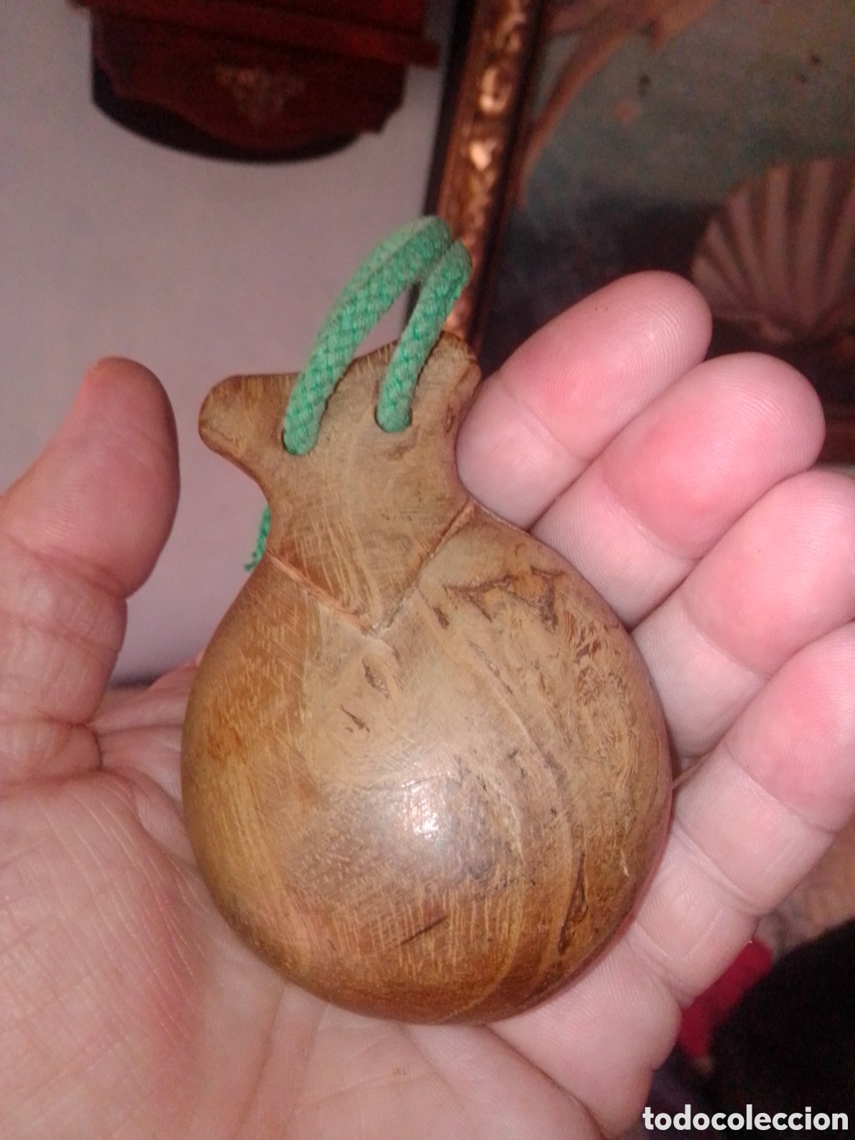 Instrumentos musicales: Casta&ntilde;uelas madera. ....... - Foto 1