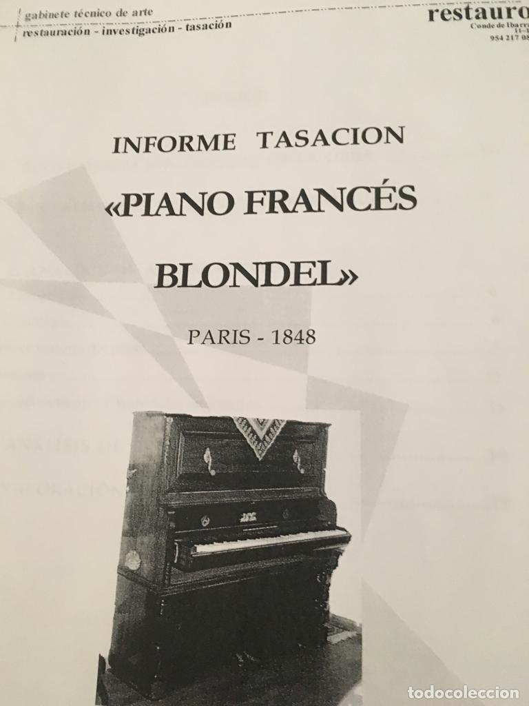 Instrumentos musicales: PIANO VERTICAL FRANC&Eacute;S DE 1848 - Foto 6