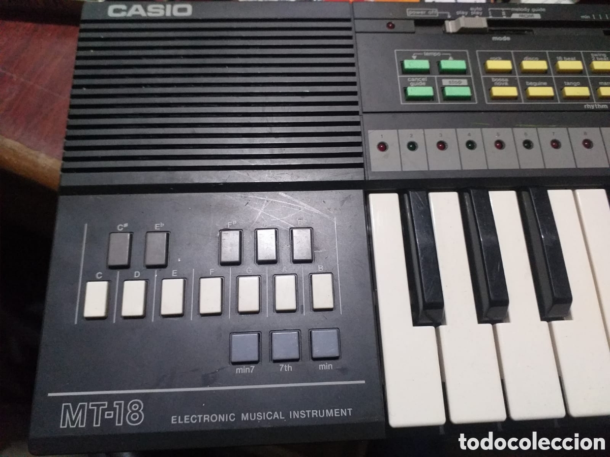 Instrumentos musicales: El TECLADO CASIO MT18 - Foto 4