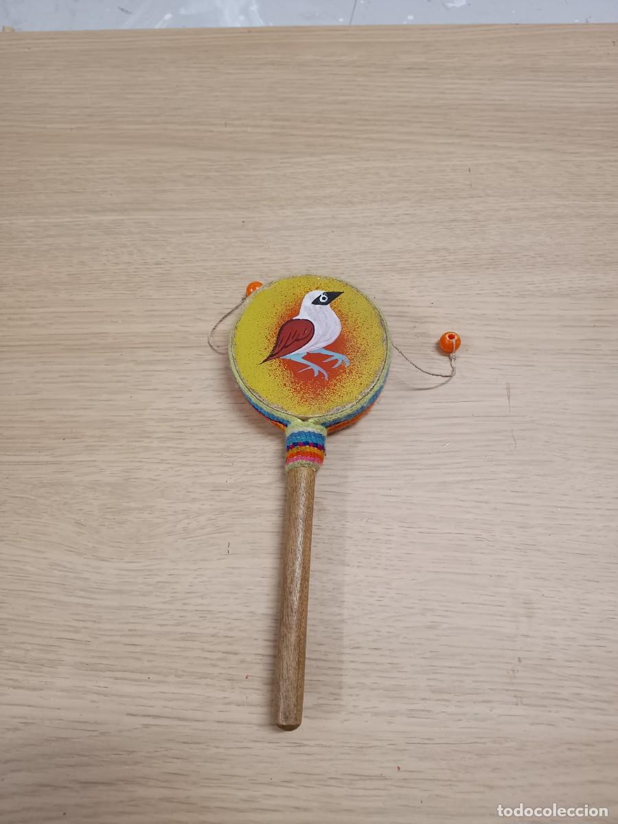 Instrumentos musicales: Tambor de mano vintage. - Foto 1