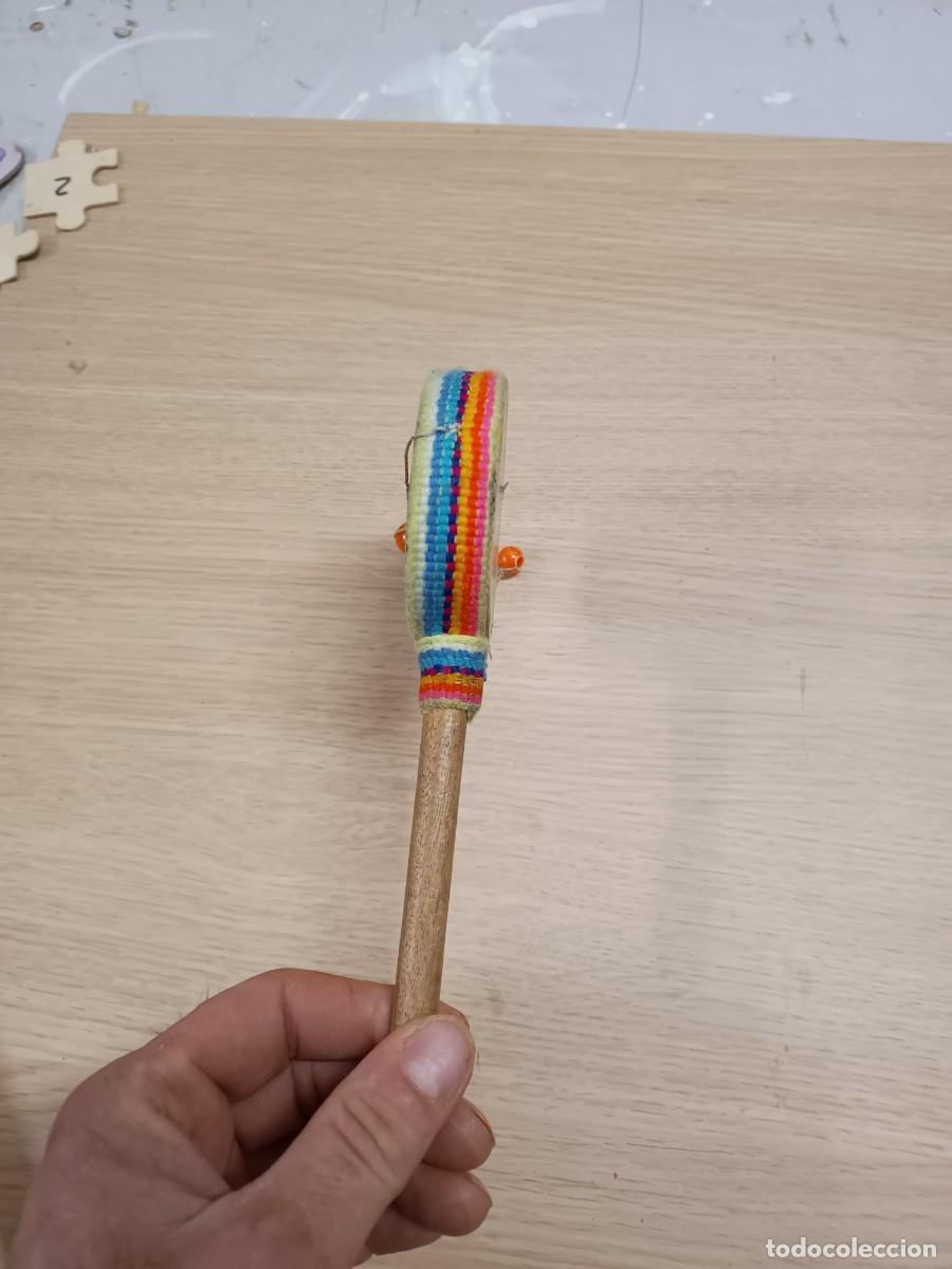 Instrumentos musicales: Tambor de mano vintage. - Foto 2