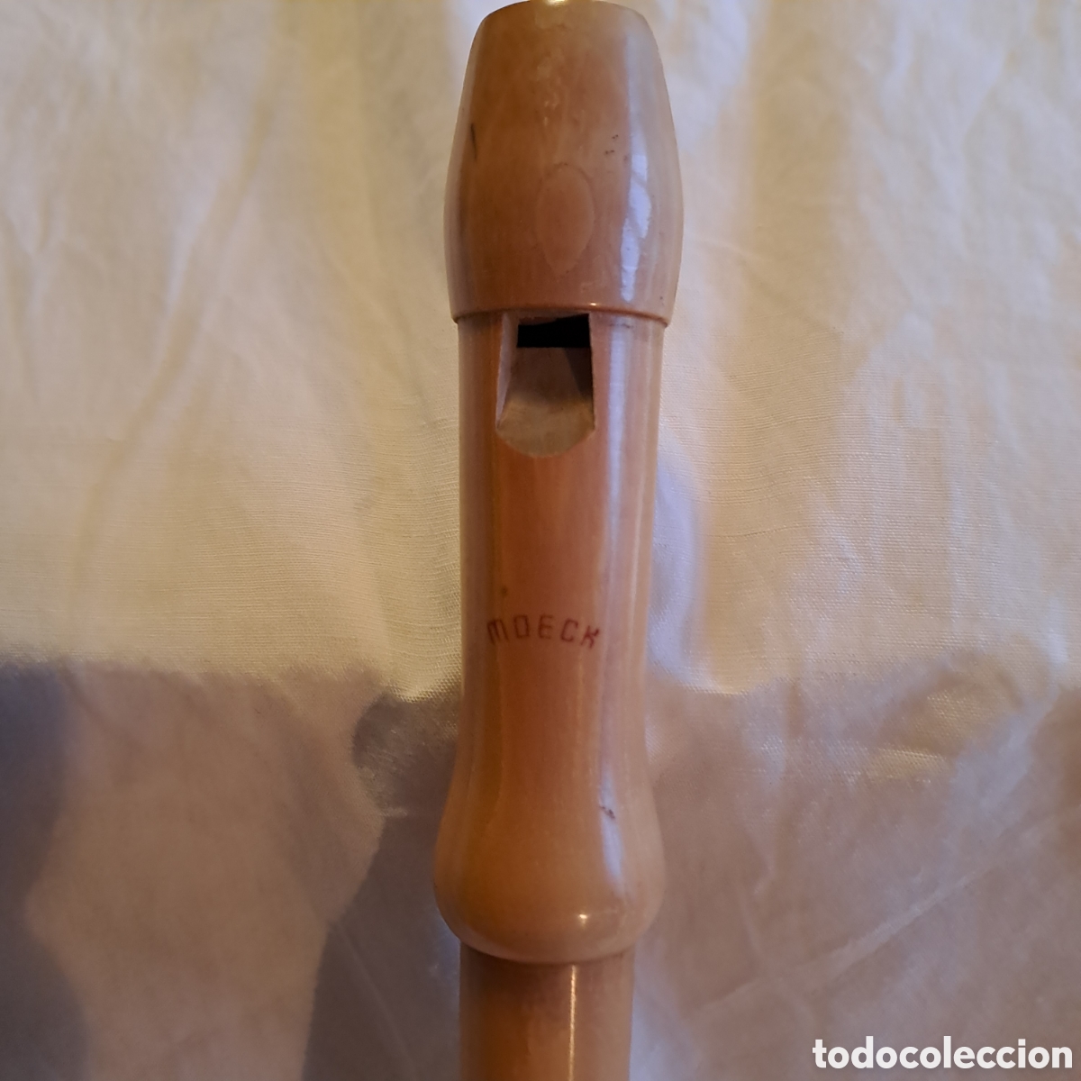 Instrumentos musicales: FLAUTA MOECK, CON SU FUNDA DE PIEL. - Foto 2