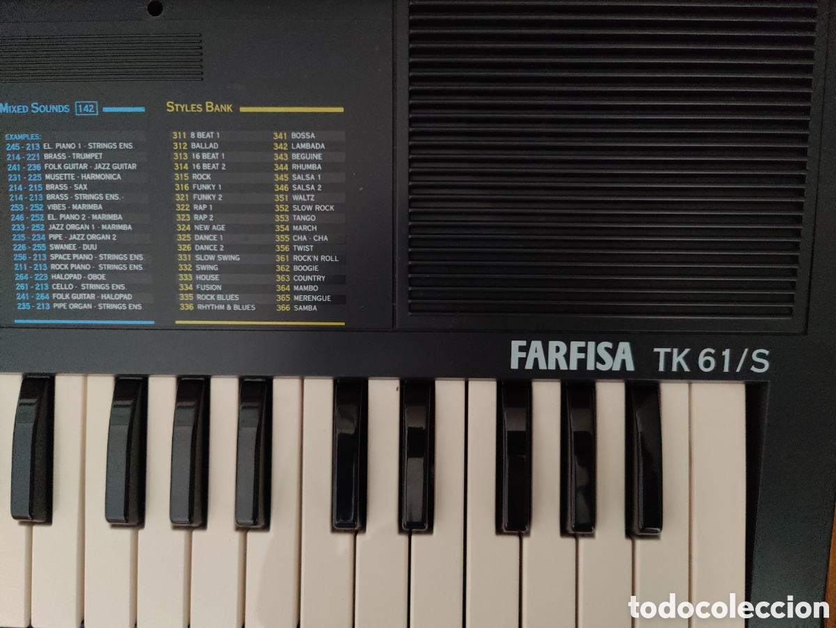 Instrumentos musicales: Teclado el&eacute;ctrico Farfisa - Foto 4