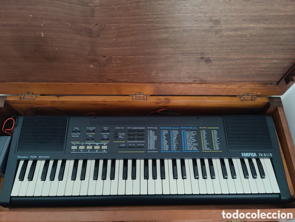 Instrumentos musicales: Teclado el&eacute;ctrico Farfisa - Foto 6