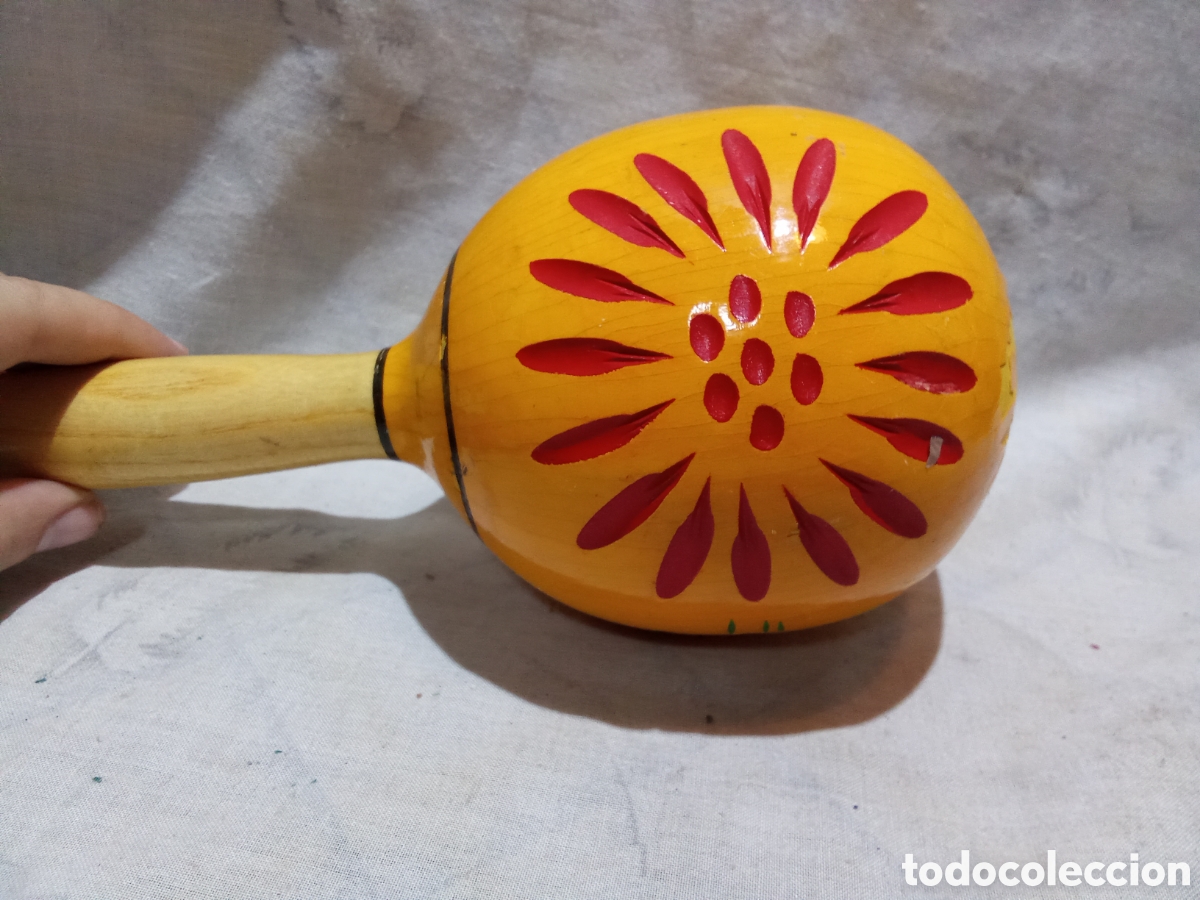 Instrumentos musicales: MARACA VINTAGE - Foto 2