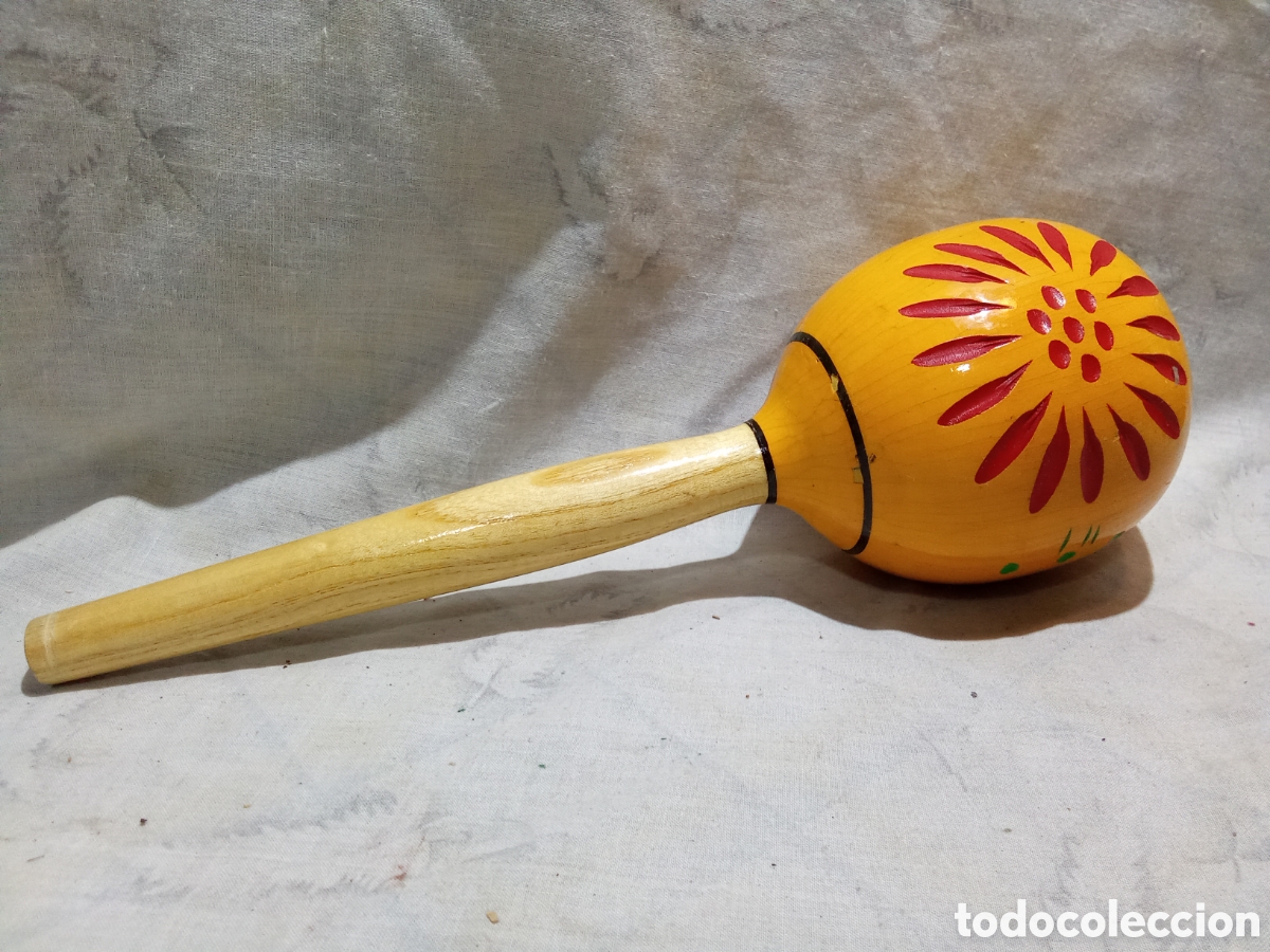 Instrumentos musicales: MARACA VINTAGE - Foto 1