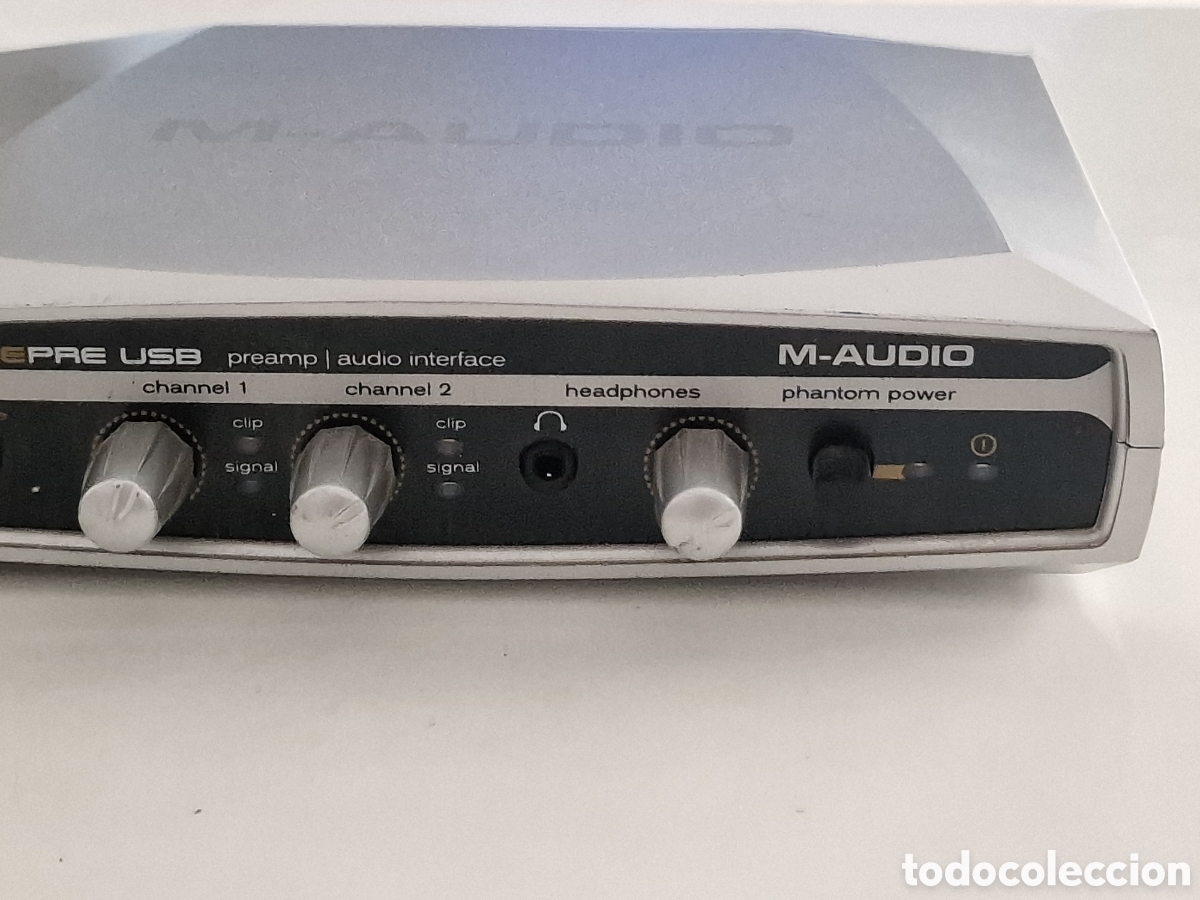 Instrumentos musicales: Interfaz de audio preamplificador USB M-Audio - Foto 2