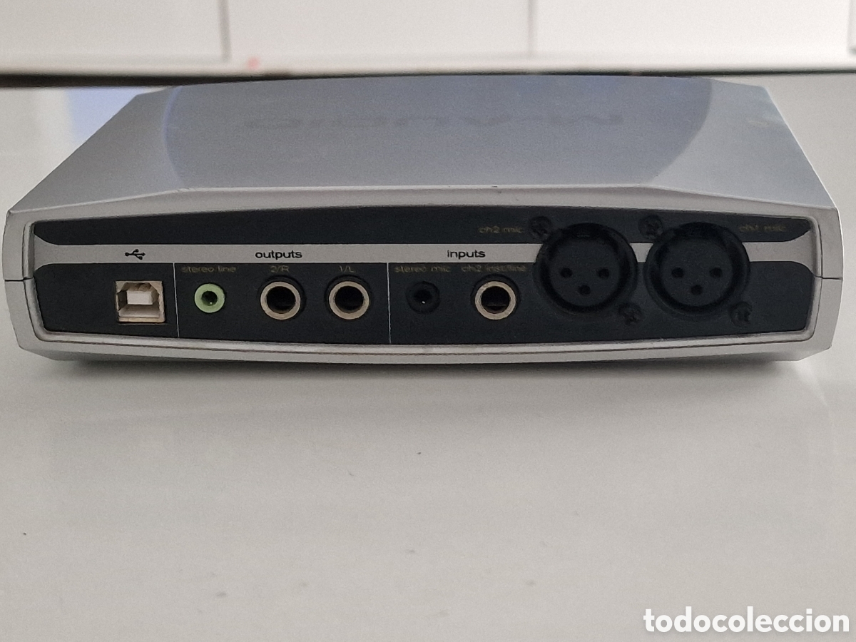 Instrumentos musicales: Interfaz de audio preamplificador USB M-Audio - Foto 4