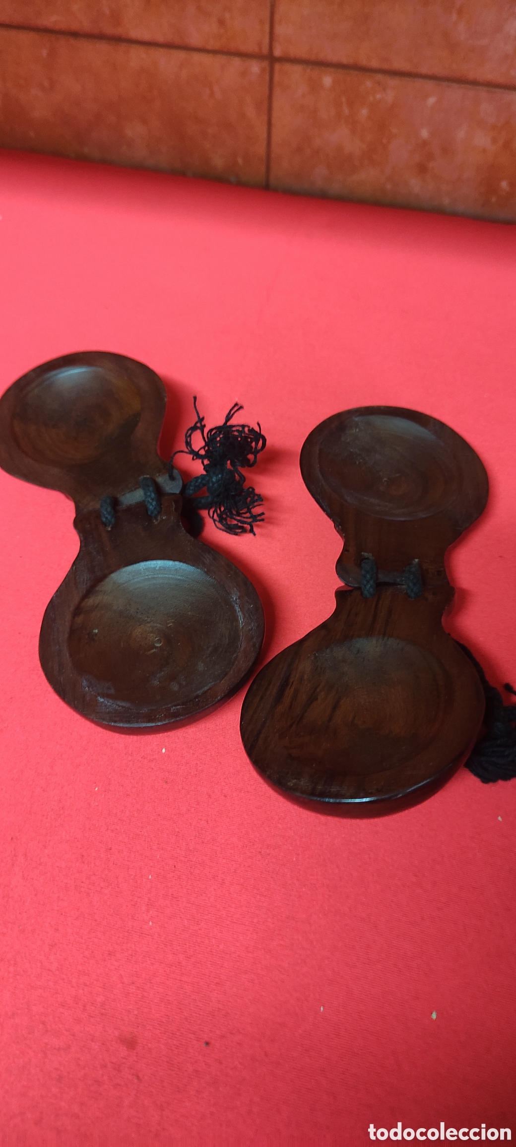 Instrumentos musicales: Bonitas Casta&ntilde;uelas de madera - Foto 2