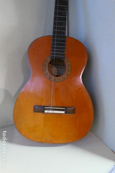 Instrumentos musicales: Antigua guitarra Aria - Foto 13