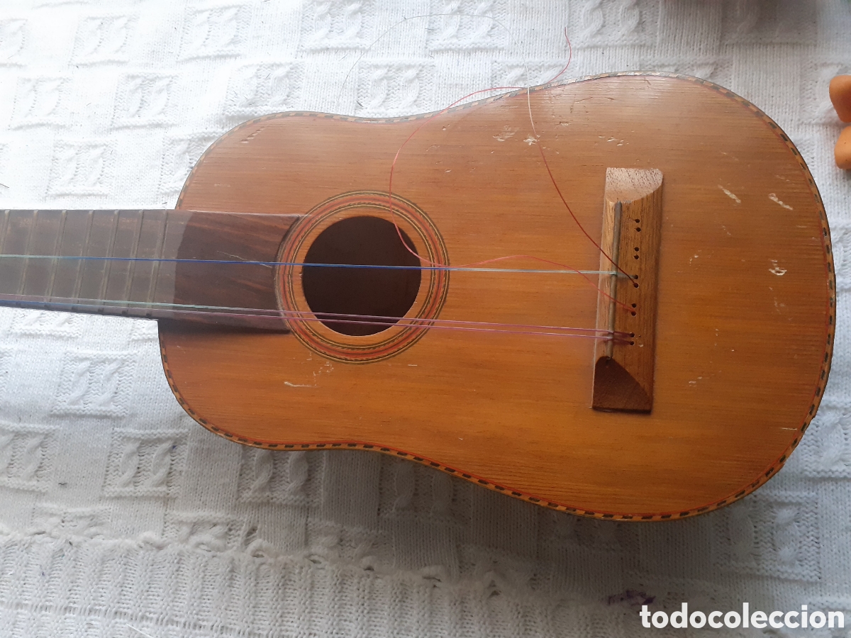Instrumentos musicales: Mandolina /Charango antigua de concha de tatu - Foto 4