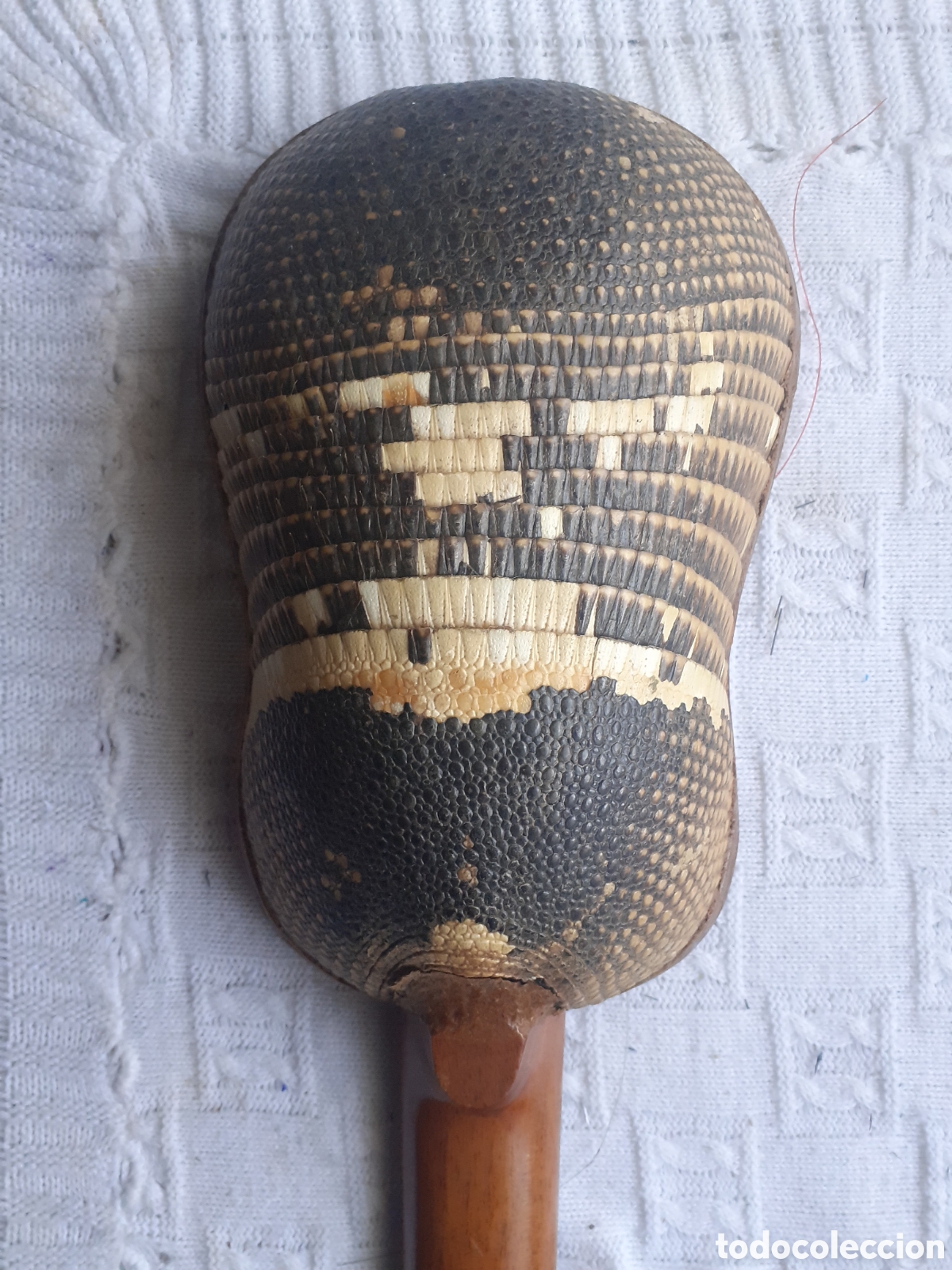 Instrumentos musicales: Mandolina /Charango antigua de concha de tatu - Foto 9