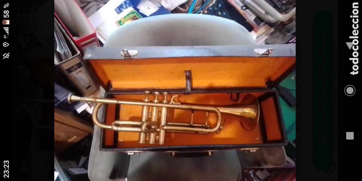 Instrumentos musicales: Trompeta (no s&eacute; marca) - Foto 1