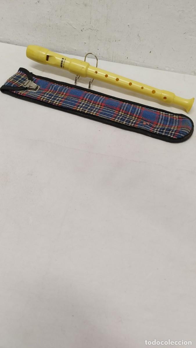 Instrumentos musicales: Antigua flauta Hohner con su funda - Foto 1