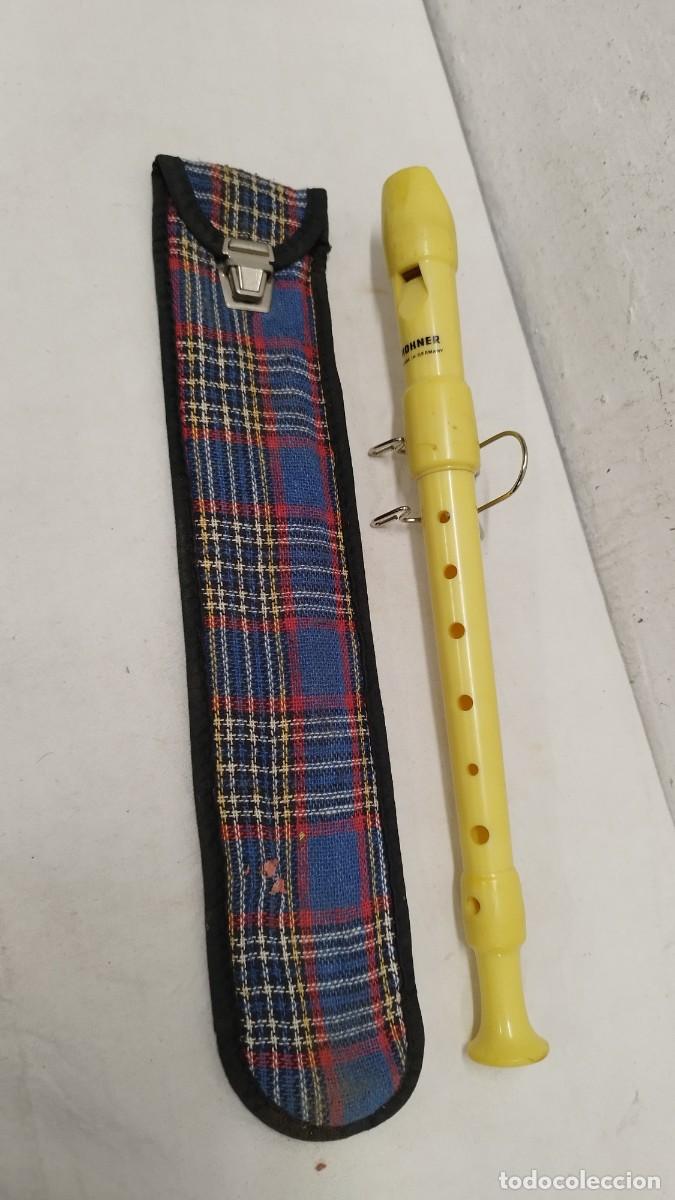 Instrumentos musicales: Antigua flauta Hohner con su funda - Foto 2
