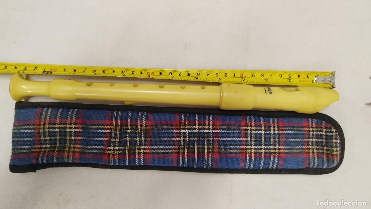 Instrumentos musicales: Antigua flauta Hohner con su funda - Foto 14