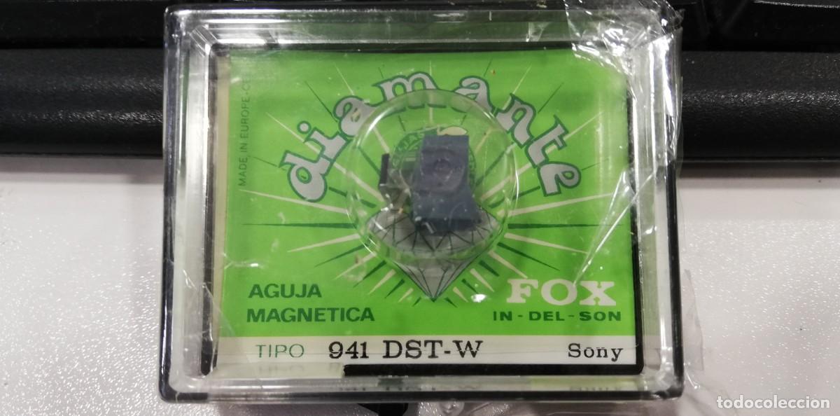 Instrumentos musicales: A1- AGUJA TOCADISCOS DIAMANTE FOX 941 DST-W - Foto 1