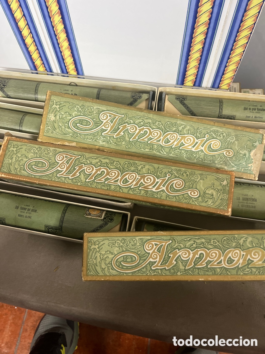 Instrumentos musicales: Lote de 8 rollos de pianola - Foto 6