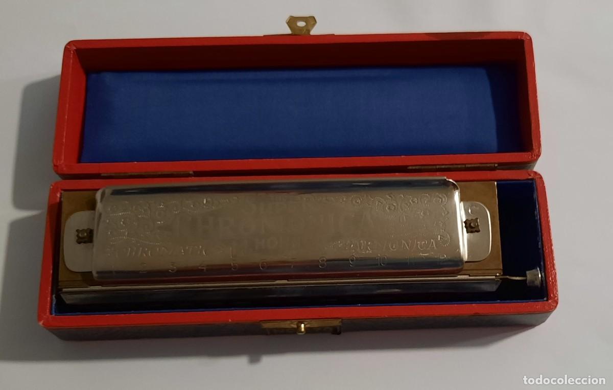 Instrumentos musicales: Arm&oacute;nica super crom&aacute;tica M. Hohner n&ordm; 270 C - Foto 6