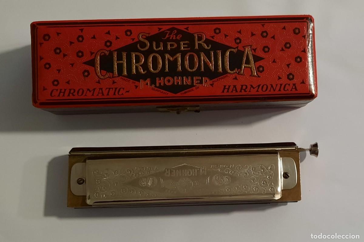 Instrumentos musicales: Arm&oacute;nica super crom&aacute;tica M. Hohner n&ordm; 270 C - Foto 7