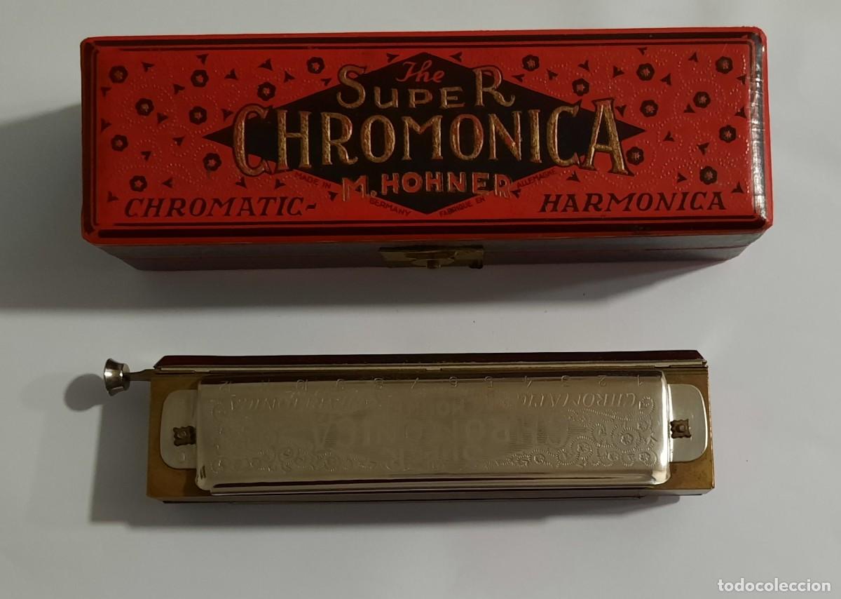 Instrumentos musicales: Arm&oacute;nica super crom&aacute;tica M. Hohner n&ordm; 270 C - Foto 8