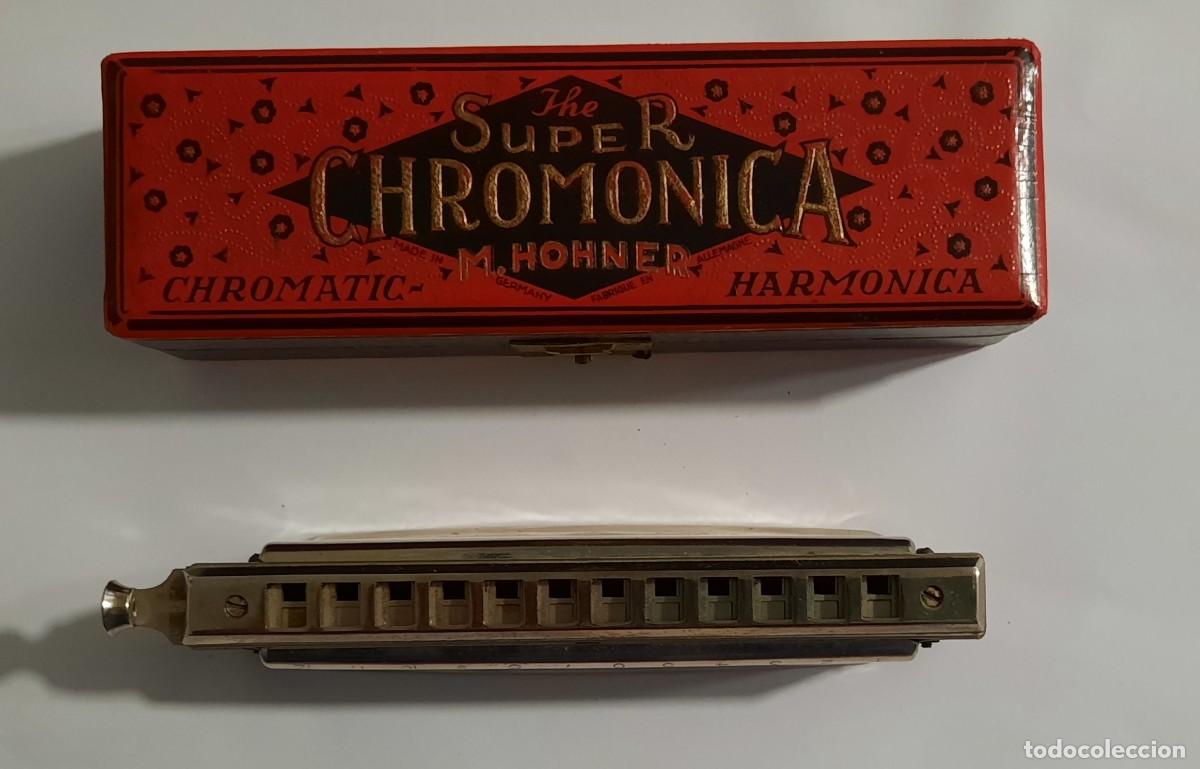Instrumentos musicales: Arm&oacute;nica super crom&aacute;tica M. Hohner n&ordm; 270 C - Foto 9