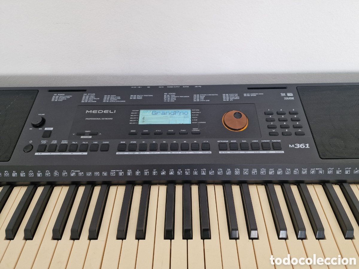 Instrumentos musicales: MEDELI PROFESSIONAL KEYBOARD - Foto 9