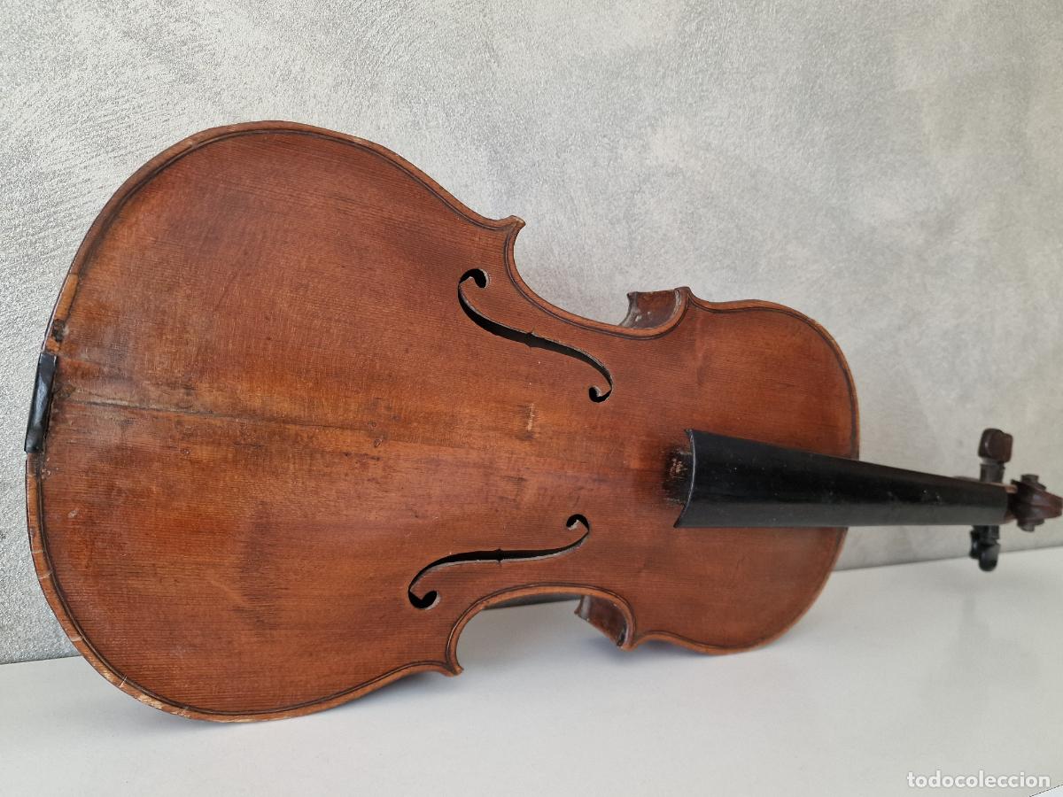 Instrumentos musicales: ANTIGUO VIOLIN 4/4 SIN MARCAR - Foto 6