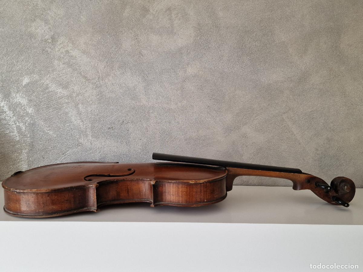 Instrumentos musicales: ANTIGUO VIOLIN 4/4 SIN MARCAR - Foto 7