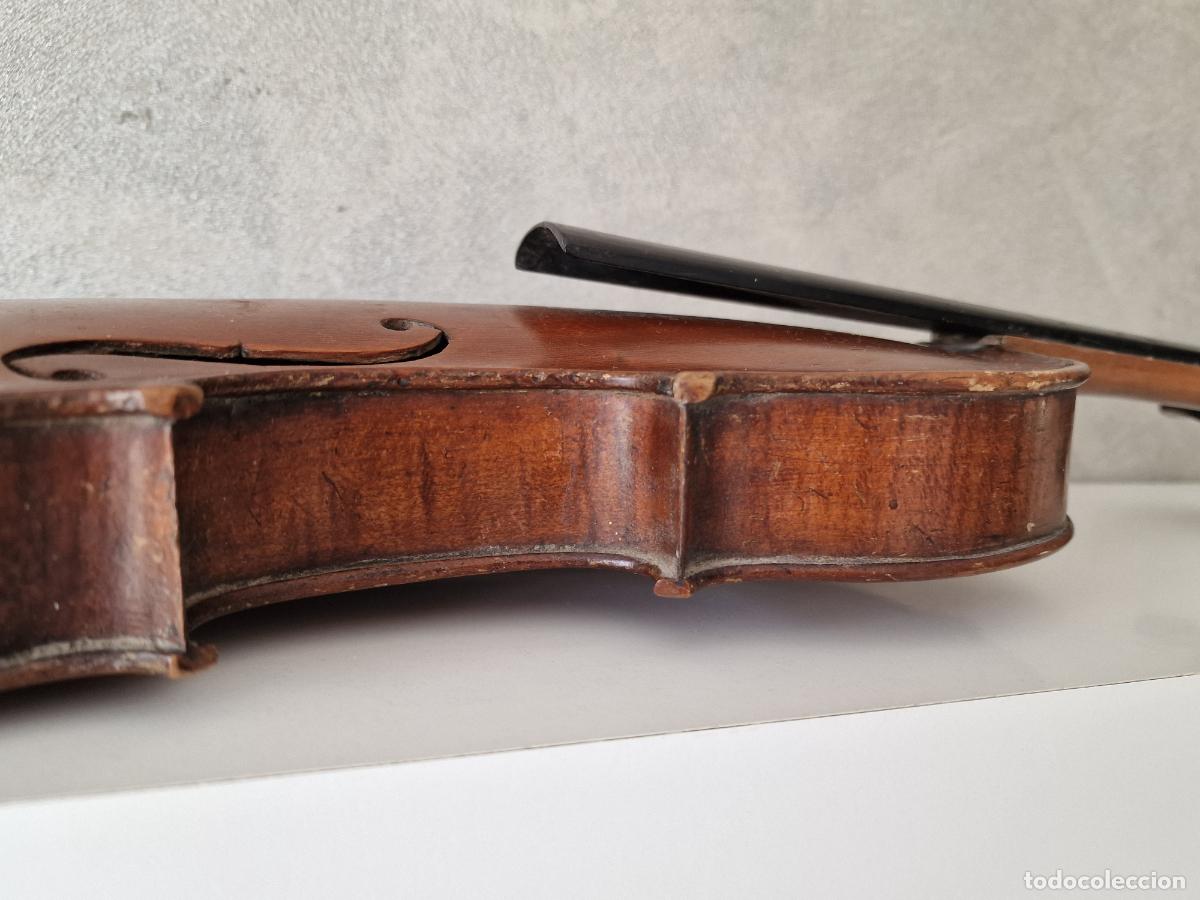 Instrumentos musicales: ANTIGUO VIOLIN 4/4 SIN MARCAR - Foto 9