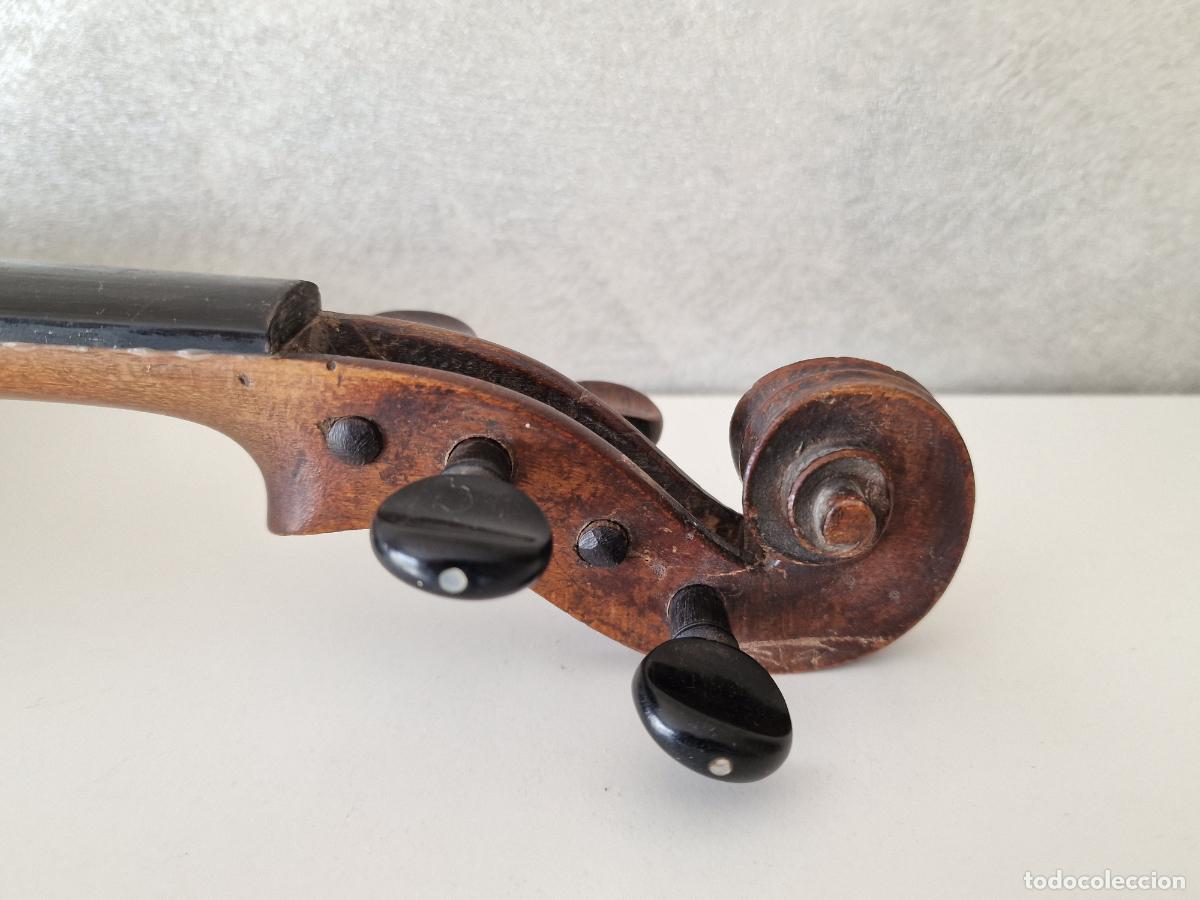 Instrumentos musicales: ANTIGUO VIOLIN 4/4 SIN MARCAR - Foto 11