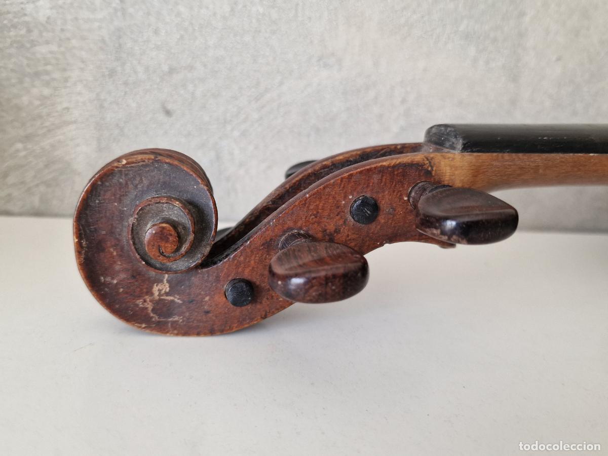 Instrumentos musicales: ANTIGUO VIOLIN 4/4 SIN MARCAR - Foto 13