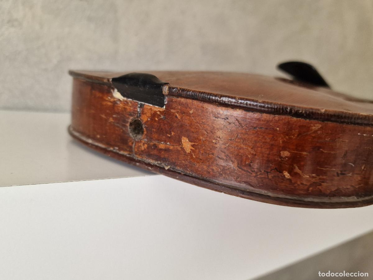 Instrumentos musicales: ANTIGUO VIOLIN 4/4 SIN MARCAR - Foto 17