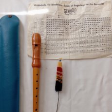 Instrumentos musicales: VINTAGE FLAUTA DE MADERA,MARCA BALTHARI ” MADE IN GDR”