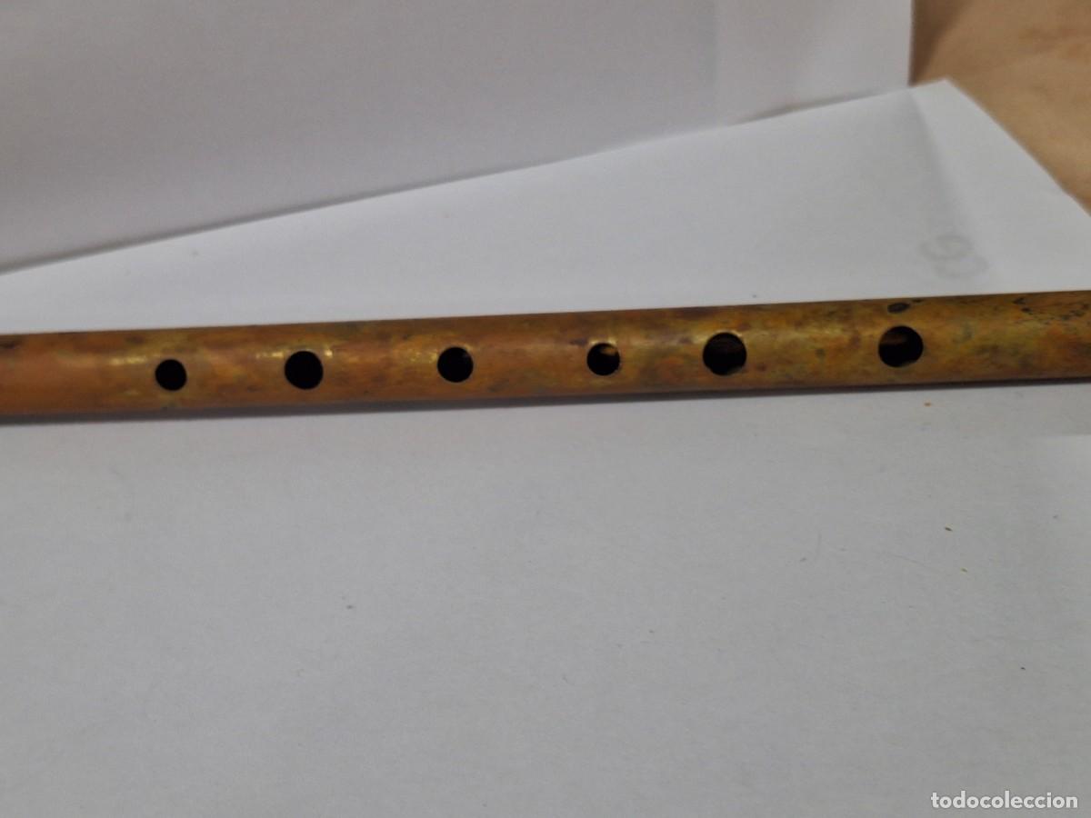 Instrumentos musicales: FLAUTA DE COBRE CON BOQUILLA PLASTICA - Foto 2