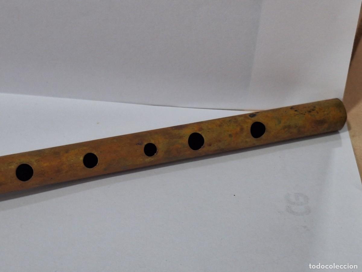 Instrumentos musicales: FLAUTA DE COBRE CON BOQUILLA PLASTICA - Foto 5