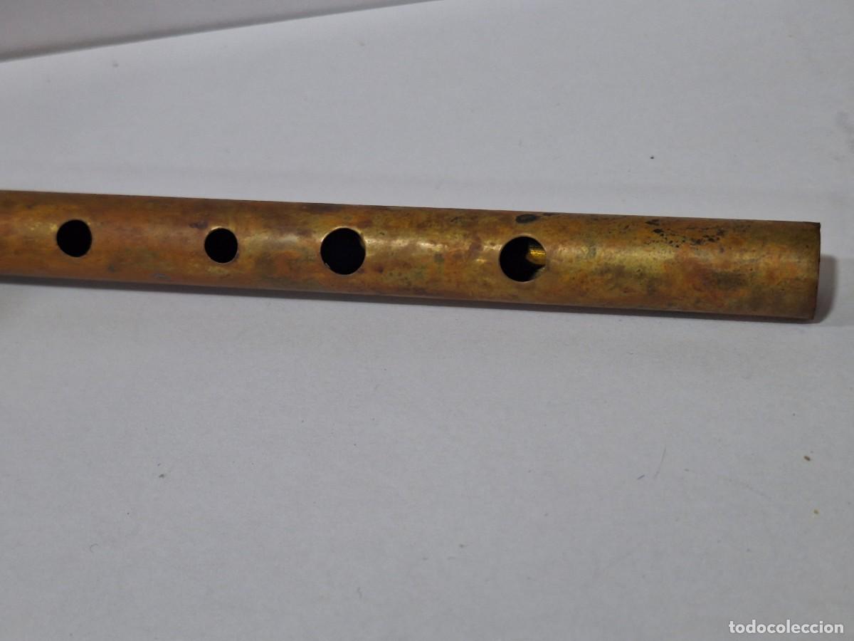 Instrumentos musicales: FLAUTA DE COBRE CON BOQUILLA PLASTICA - Foto 7