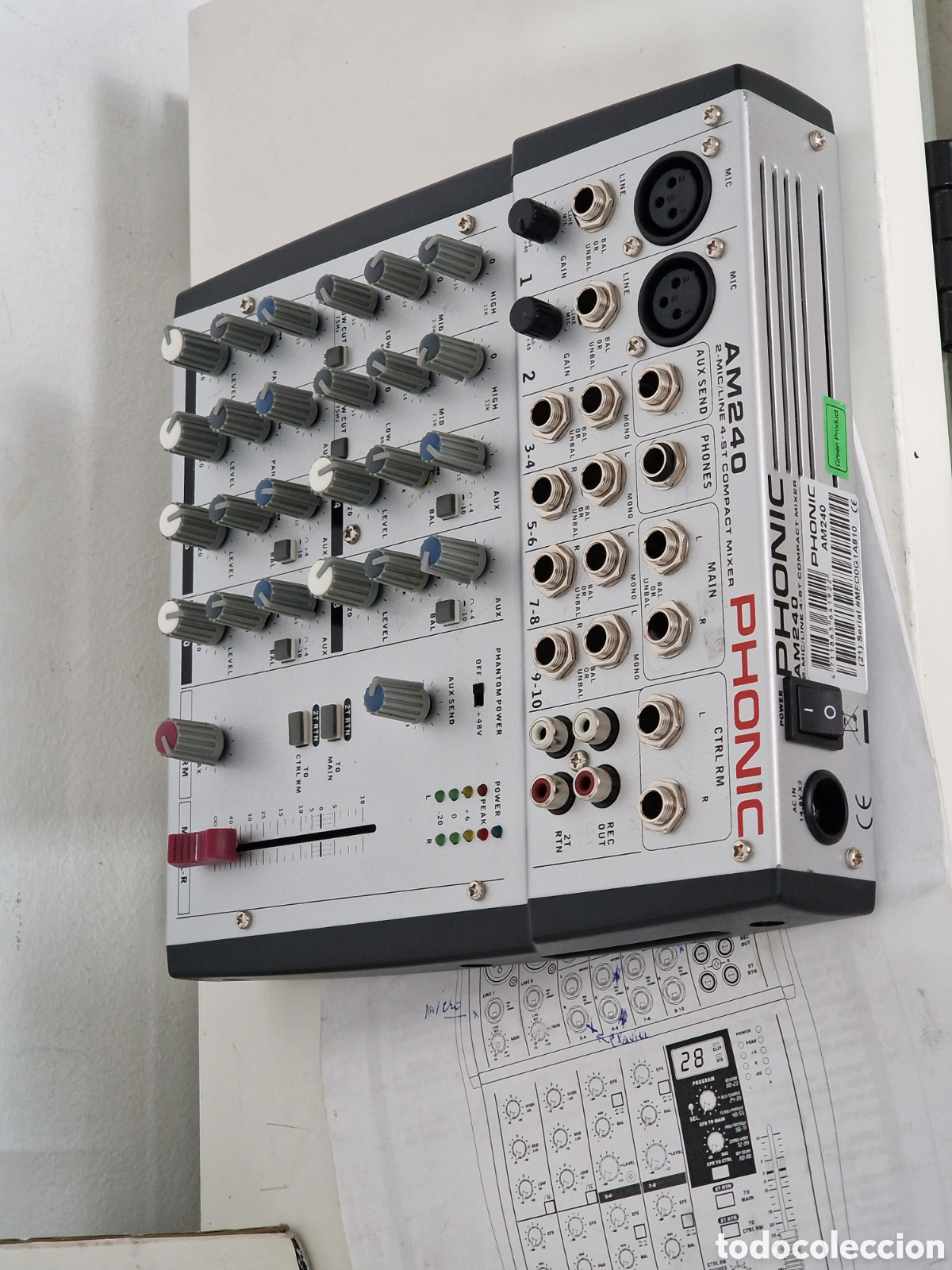 Instrumentos musicales: PHONIC: AM240 - Foto 10