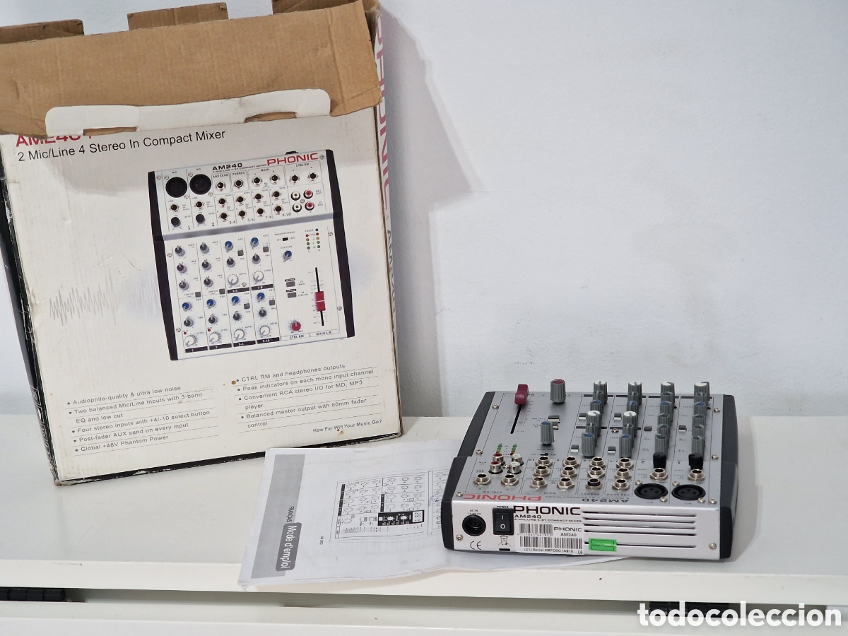 Instrumentos musicales: PHONIC: AM240 - Foto 11