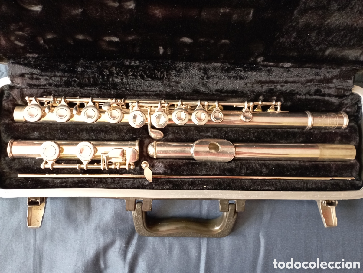 Instrumentos musicales: Flauta travesera bundy USA - Foto 2