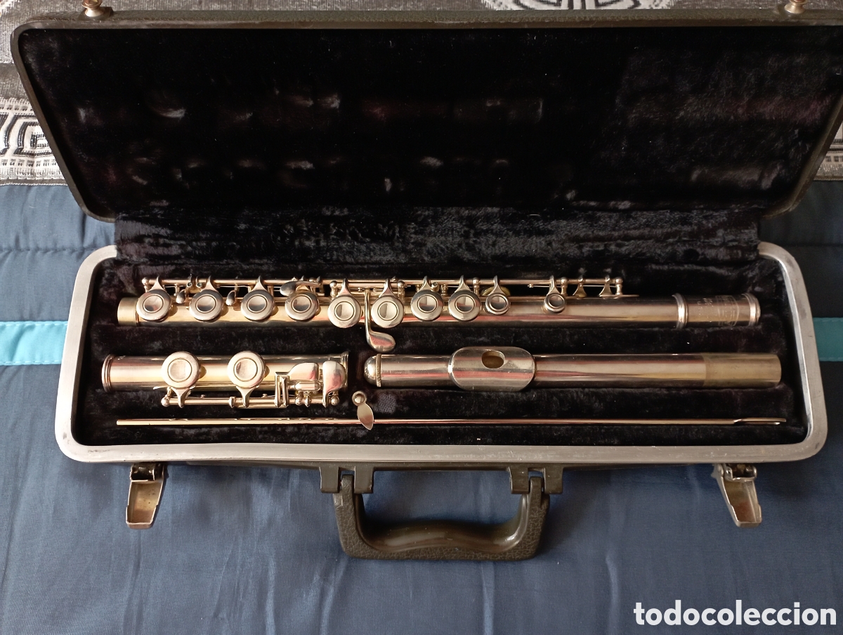 Instrumentos musicales: Flauta travesera bundy USA - Foto 1
