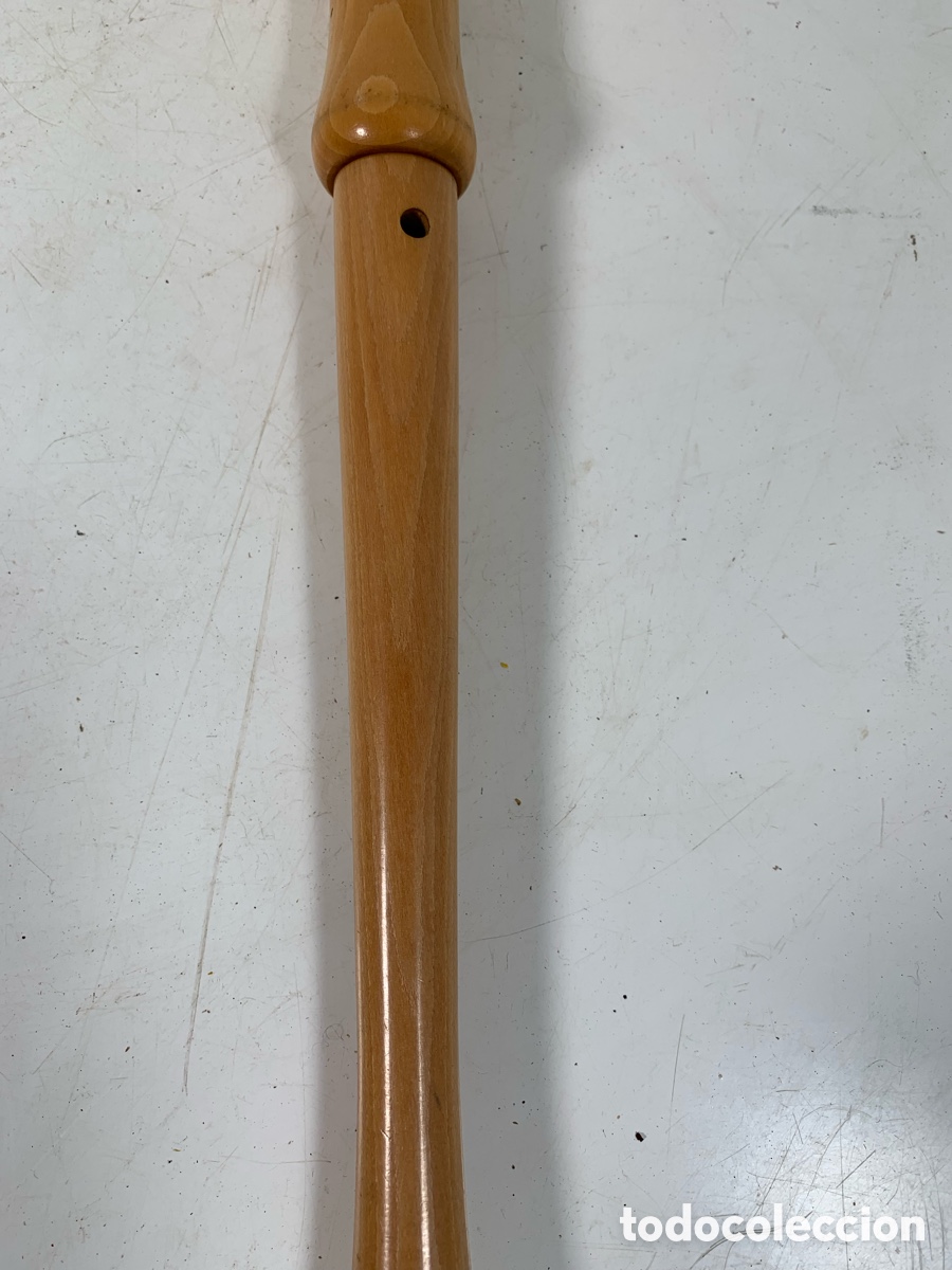 Instrumentos musicales: 01_ Antigua flauta Moeck - Foto 3