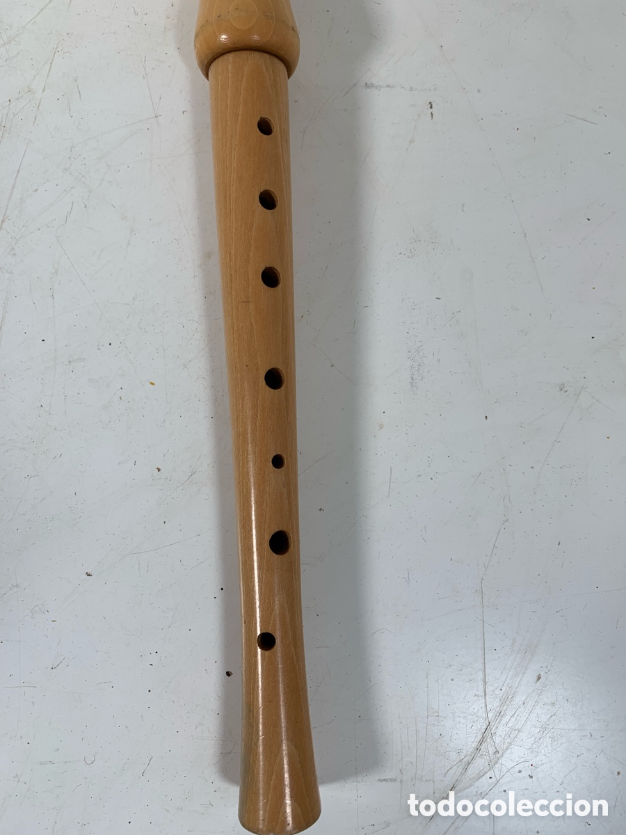 Instrumentos musicales: 01_ Antigua flauta Moeck - Foto 6