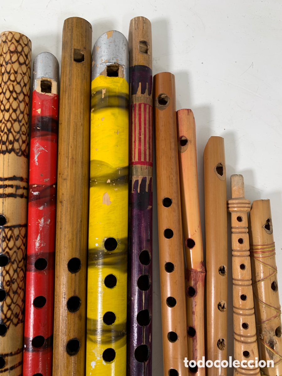 Instrumentos musicales: 01_Lote flautas &eacute;tnicas - Foto 4