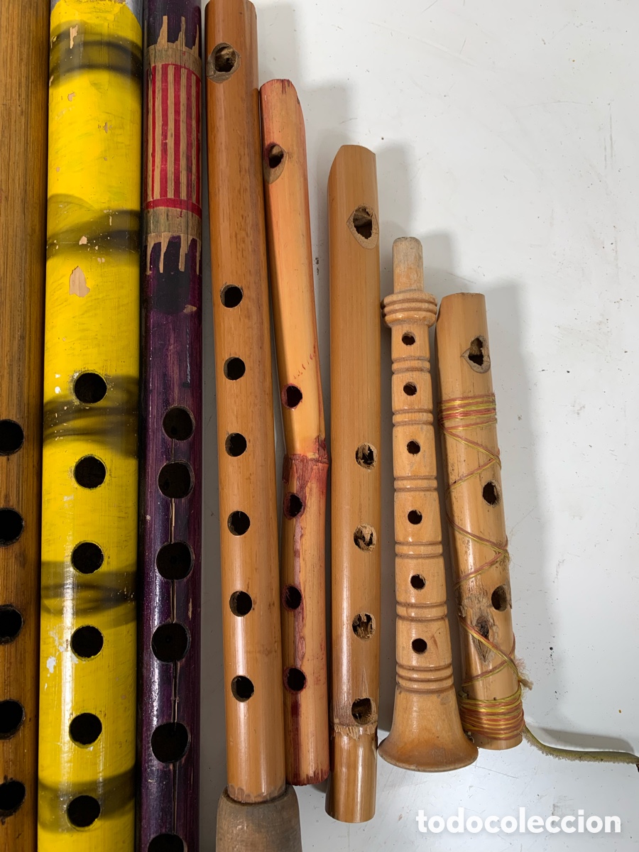 Instrumentos musicales: 01_Lote flautas &eacute;tnicas - Foto 5