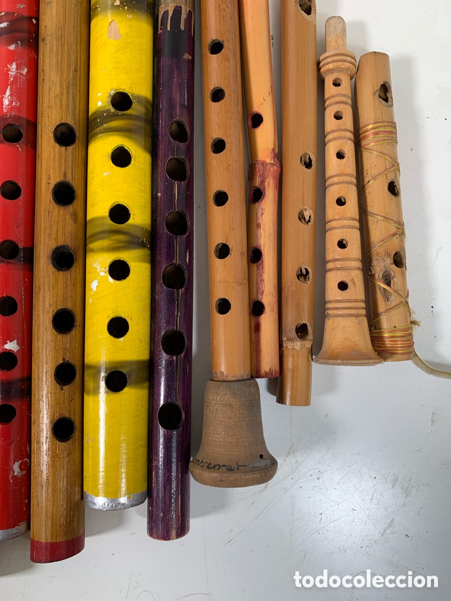 Instrumentos musicales: 01_Lote flautas &eacute;tnicas - Foto 6