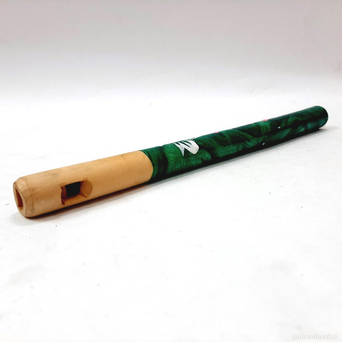 Instrumentos musicales: Flauta de madera vintage, caval(13.4) - Foto 2
