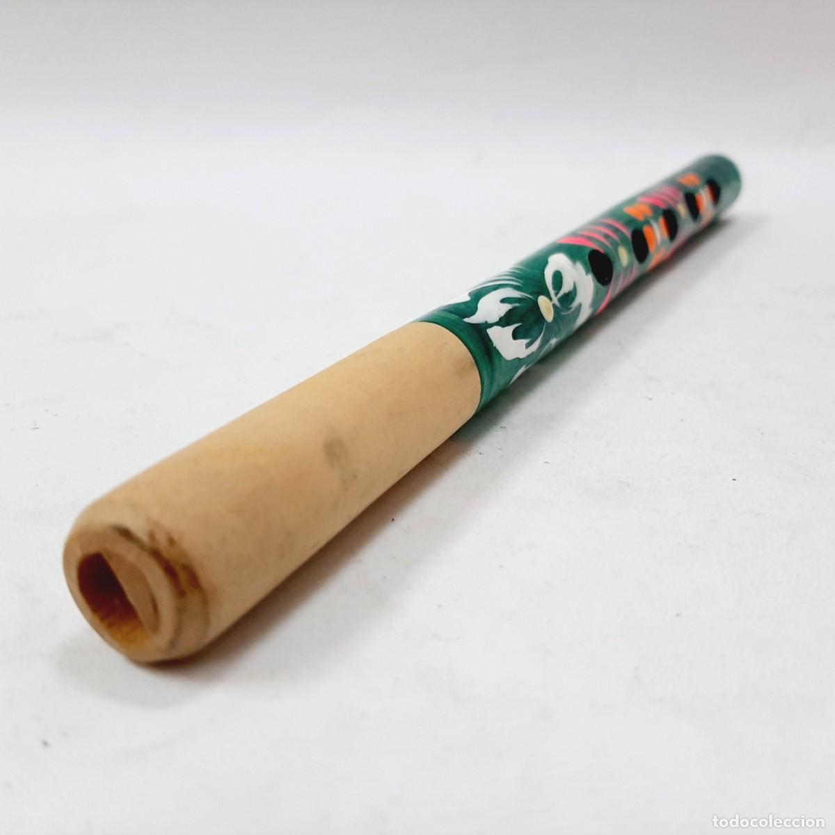 Instrumentos musicales: Flauta de madera vintage, caval(13.4) - Foto 3