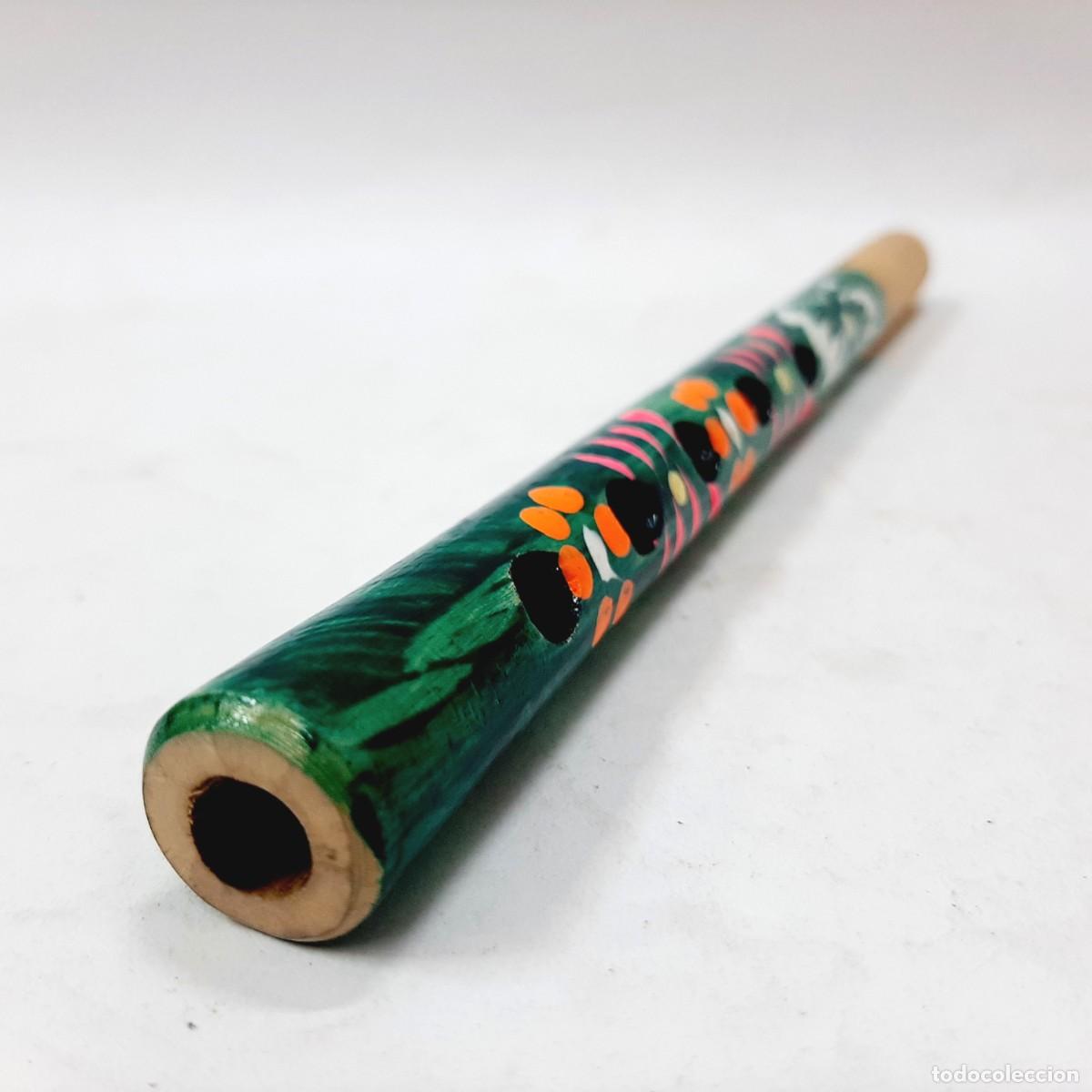 Instrumentos musicales: Flauta de madera vintage, caval(13.4) - Foto 4