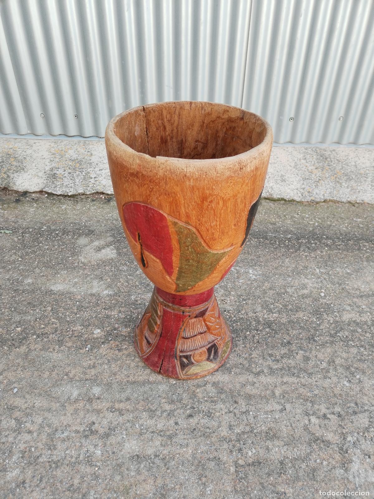 Instrumentos musicales: djembe africa - Foto 1